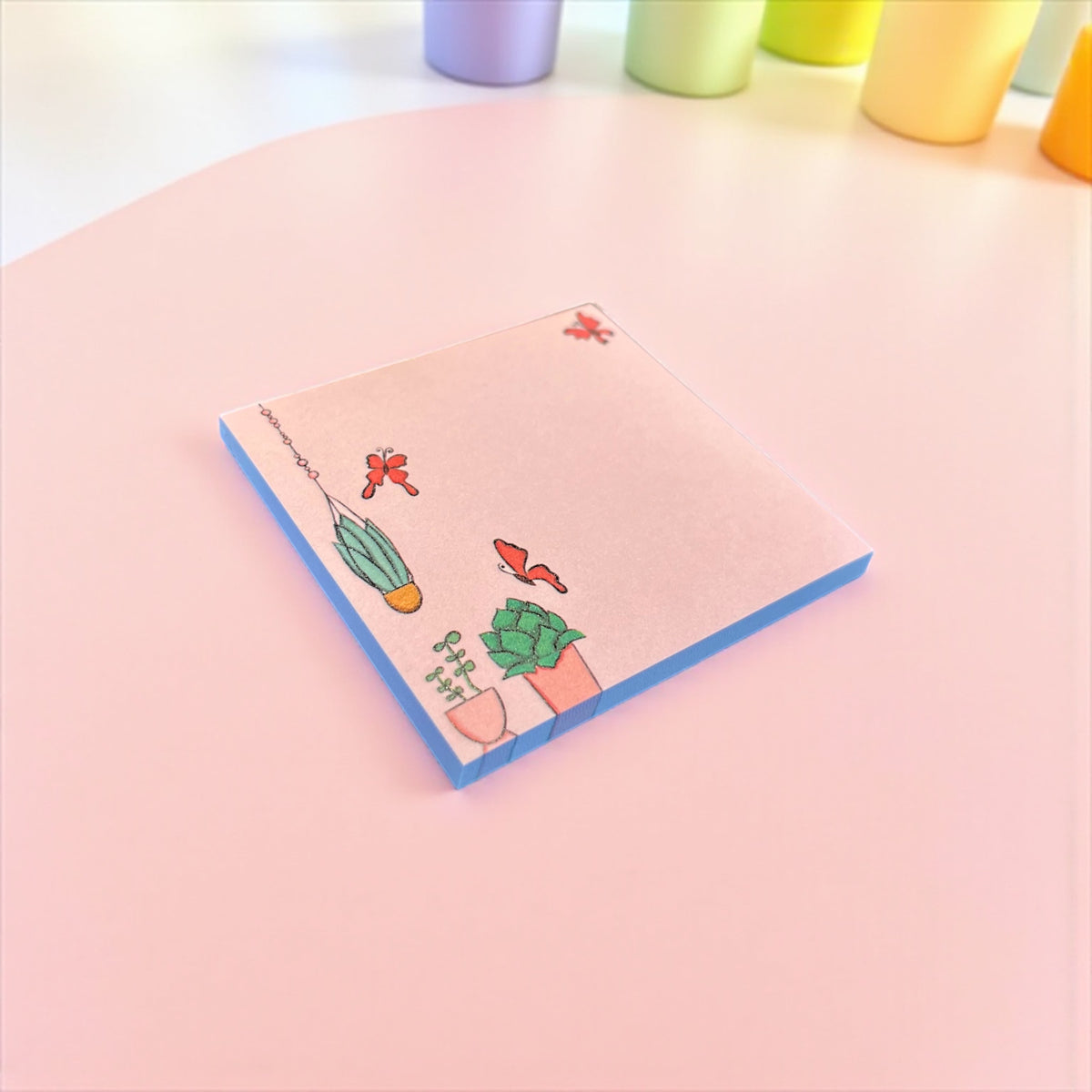 Spring chick post-it