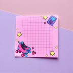 Skater girl post it