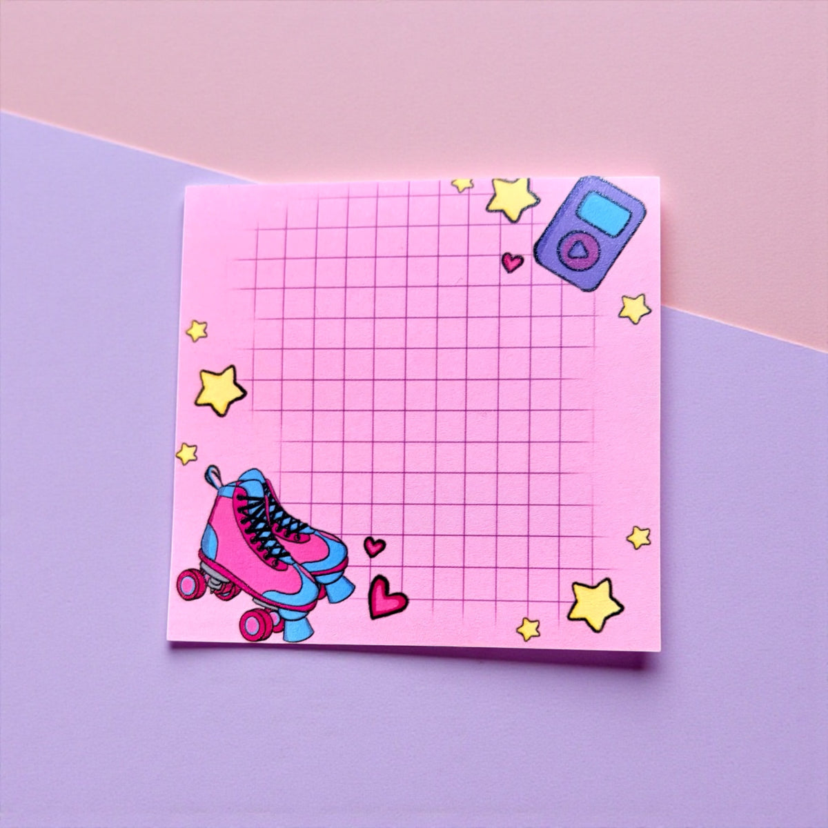 Skater girl post it
