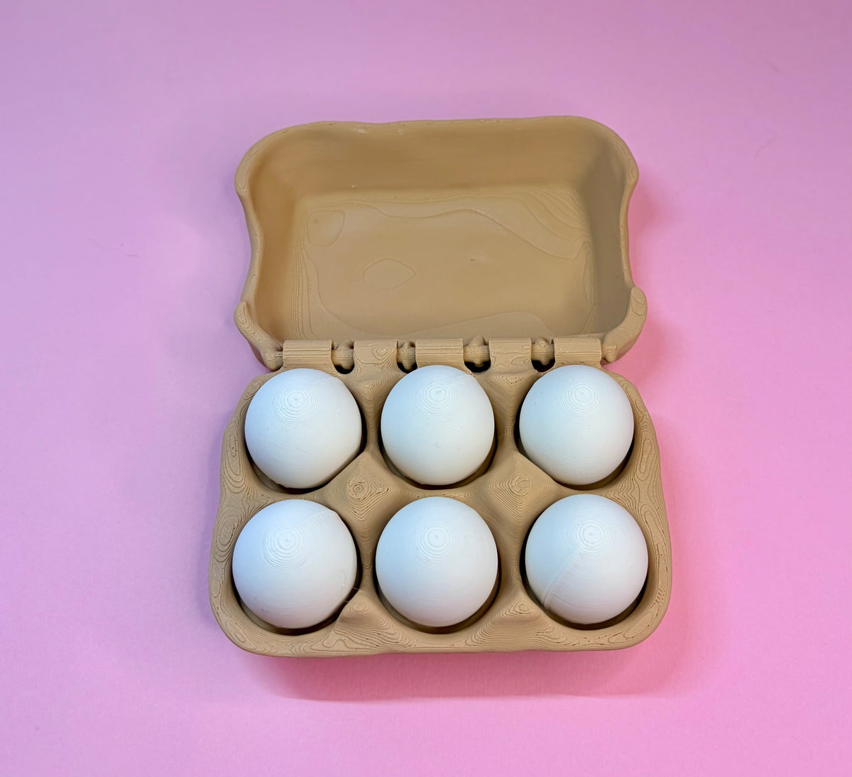 Egg carton fidget clicker