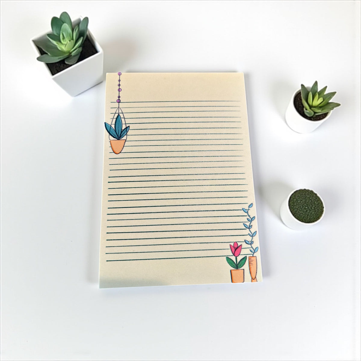 Spring chick note pad