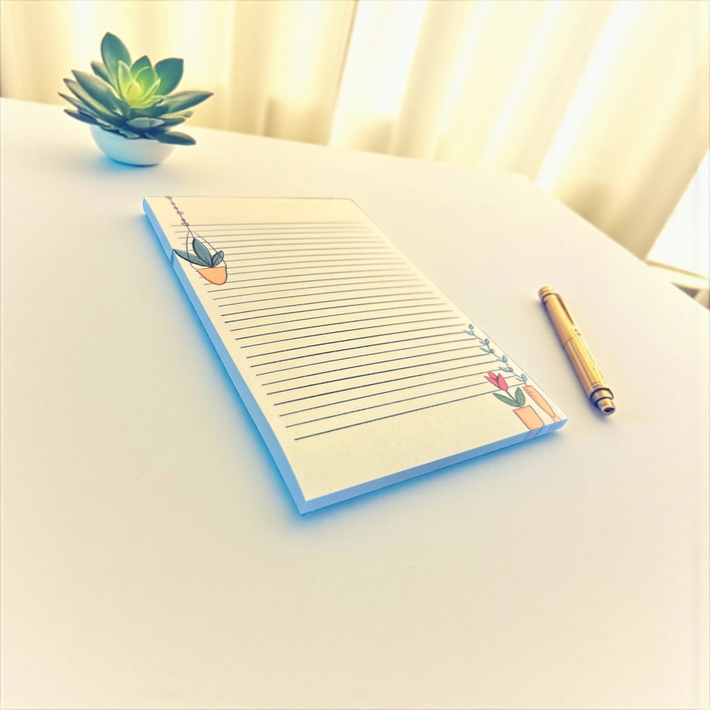 Spring chick note pad