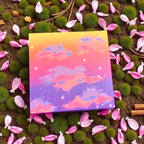 Sunset post-it