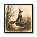 The flying witch