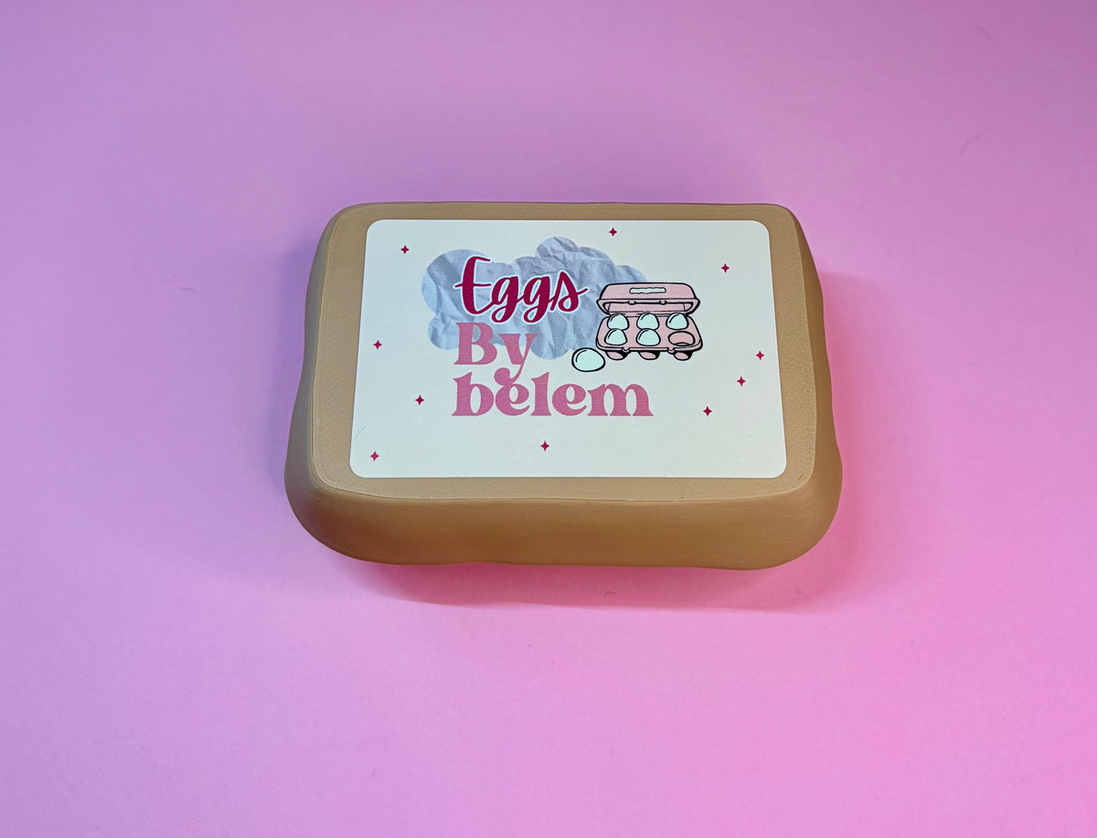 Egg carton fidget clicker