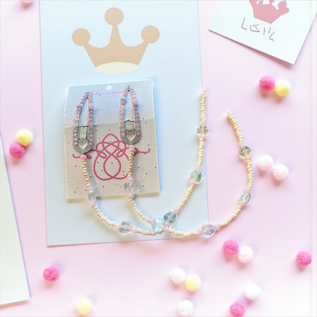 Princess hair clips