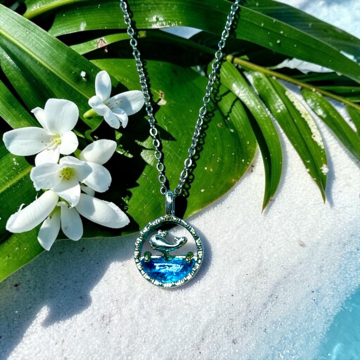 Ocean blue necklace