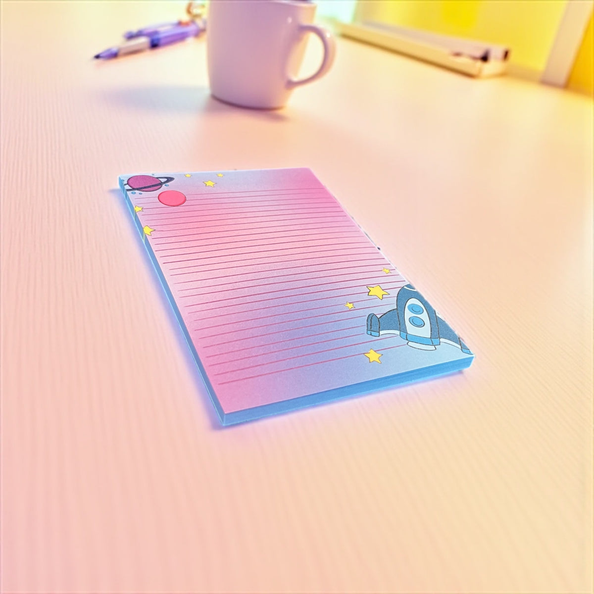 Space babe notepad