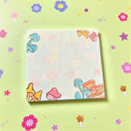 Mushroom girl post-it