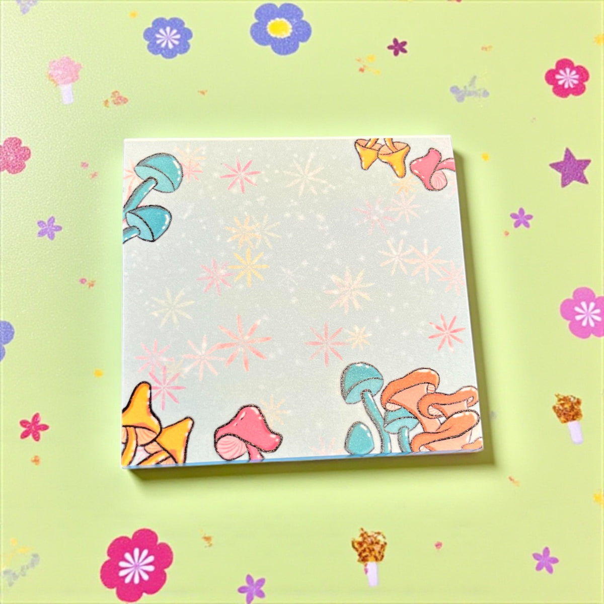 Mushroom girl post-it