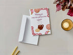 Concha greeting card
