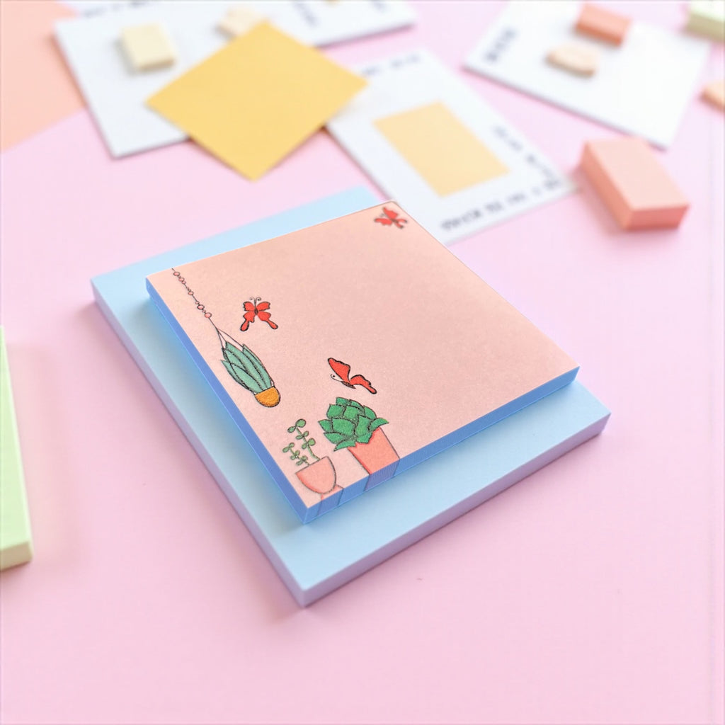 Spring chick post-it