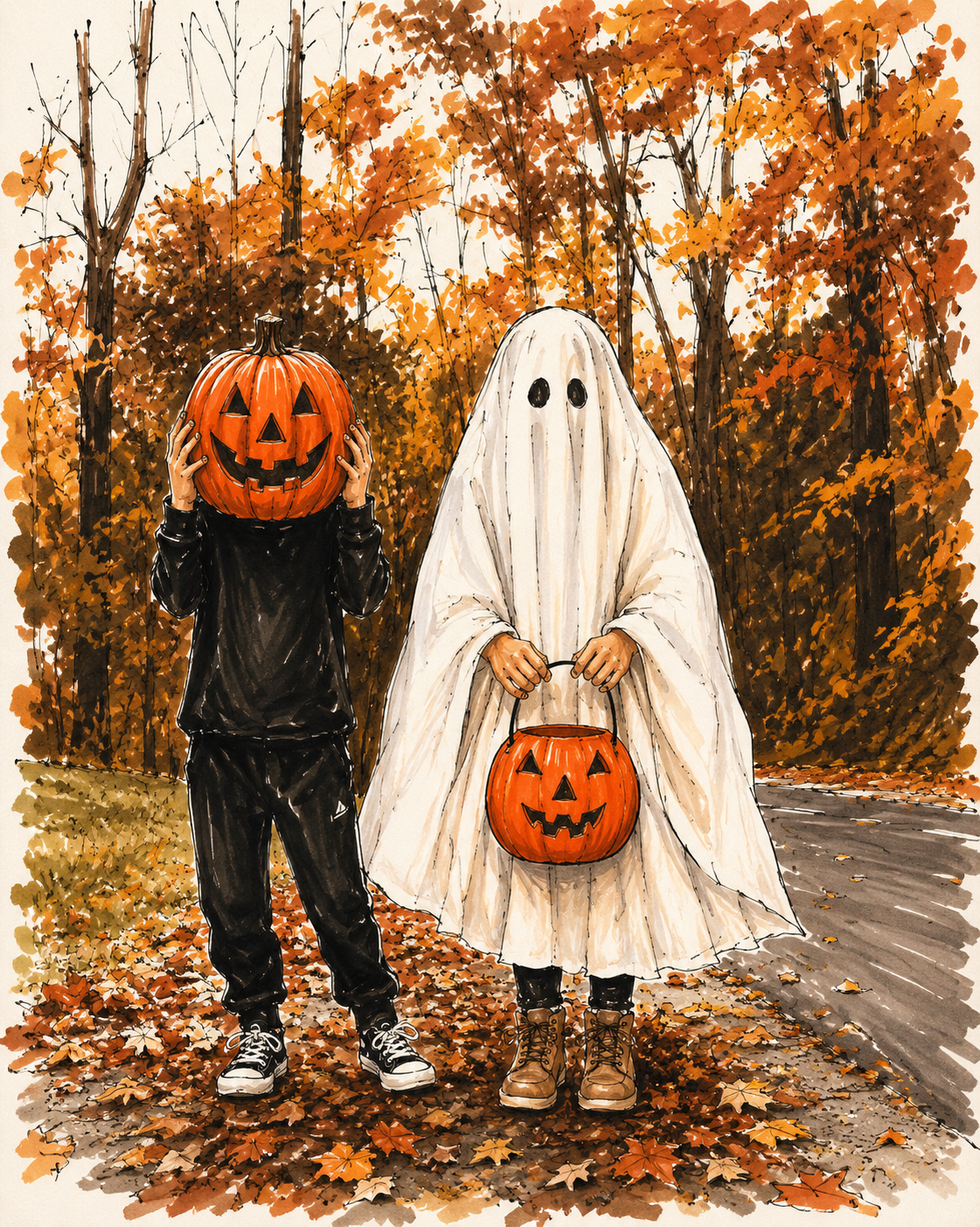 Spooky kids