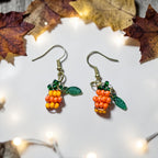 Lil pumpkin ear rings