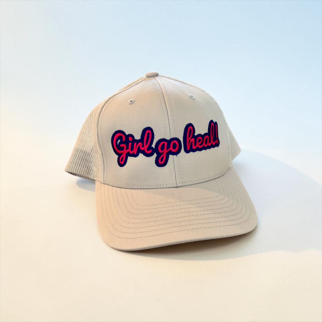 Girl go heal cap