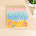 Beach babe post- it
