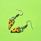 Pizza earrings