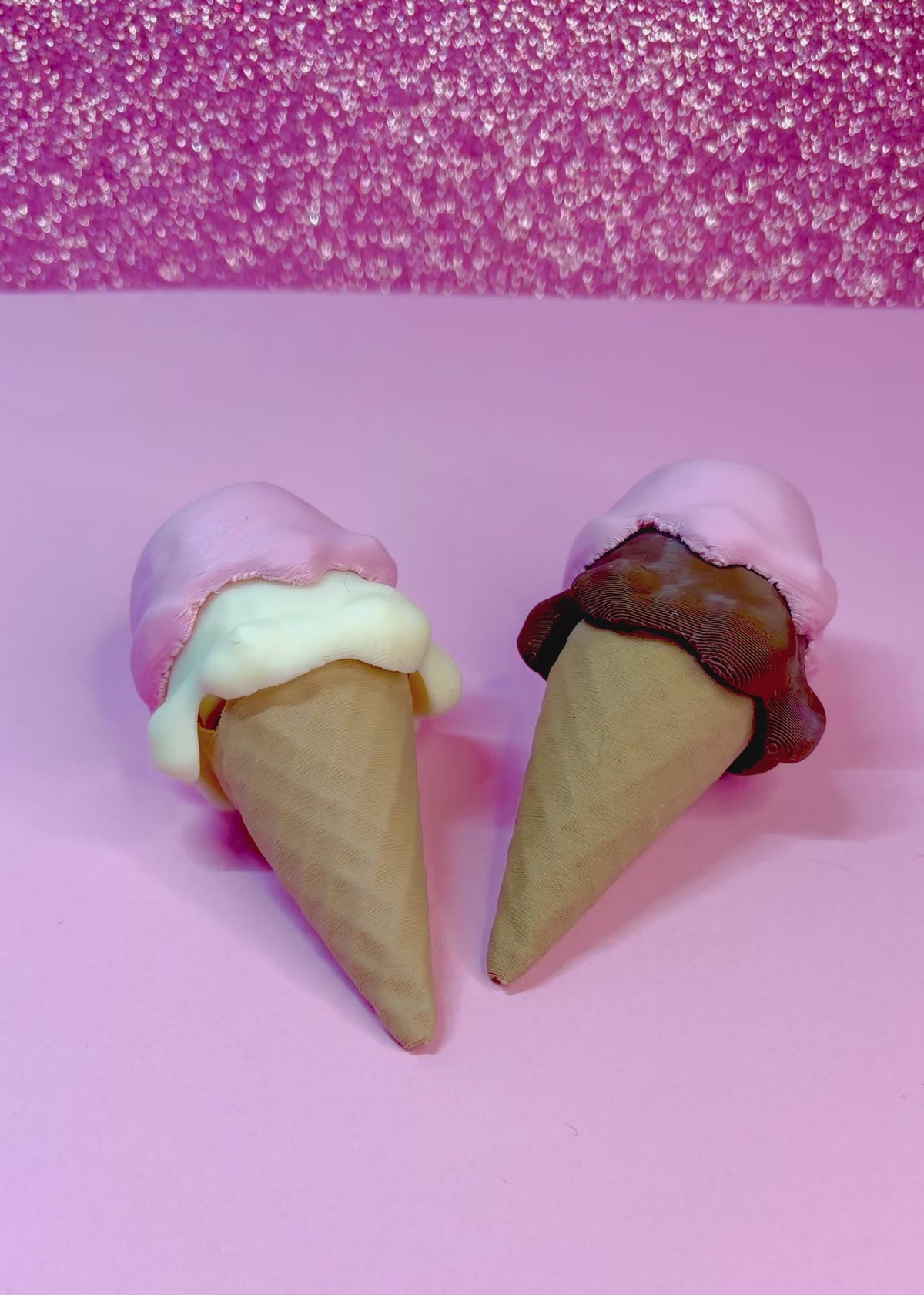 Ice cream cone fidget